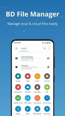BD File Manager File Explorer screenshot3