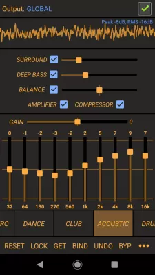 PowerAudio Equalizer screenshot2