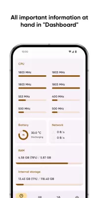Castro Premium - system info screenshot1