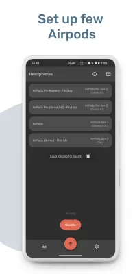 MaterialPods: AirPods battery screenshot4