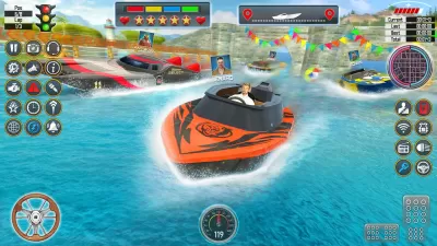 Speed Boat Racing: Boat games screenshot2