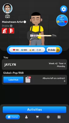 Music Wars: Rockstar & Rap Sim screenshot2
