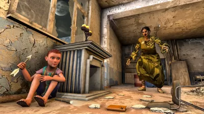 Army Granny Scary Ghost 3D screenshot1