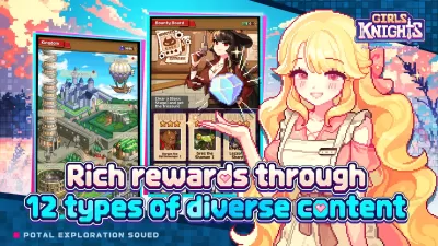 Girls Knights: SQUAD RPG screenshot2