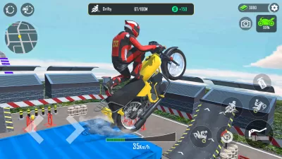 GT Moto Stunt 3D screenshot3
