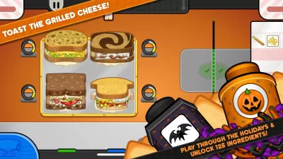Papa's Cheeseria To Go! screenshot1