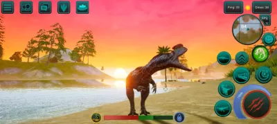 The Cursed Dinosaur Isle: Game screenshot1