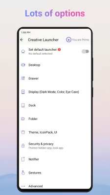 Creative Launcher screenshot3