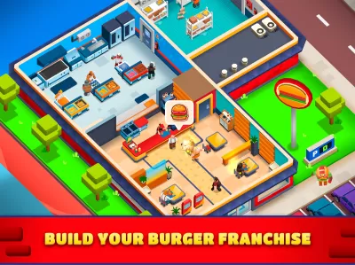 Idle Burger Empire Tycoon screenshot1