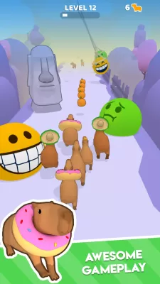 Capybara Rush screenshot1
