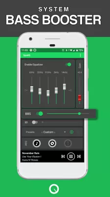 SpotiQ :Equalizer Bass Booster screenshot1