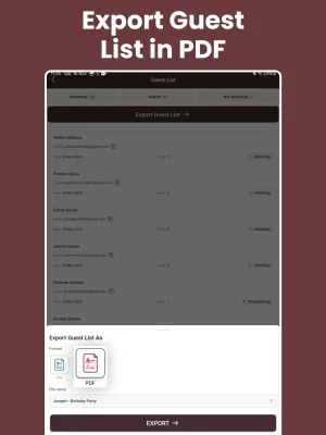 Invitation Maker screenshot1