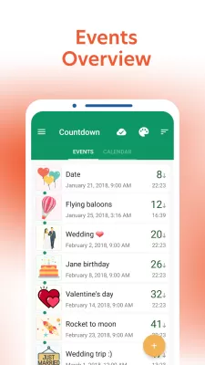 Countdown Days App & Widget screenshot3