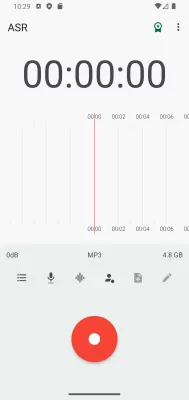 ASR Voice Recorder screenshot1