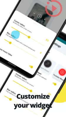 Music Widget Android 12 screenshot4