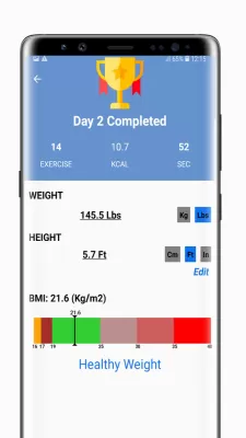 Home Workout - Fit in 28 Days screenshot2