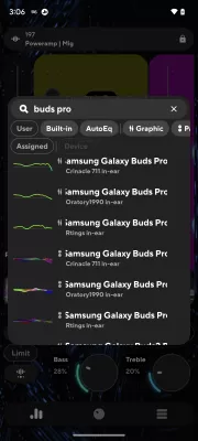 Poweramp Equalizer screenshot2