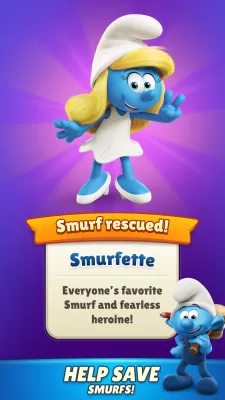 Smurfs Magic Match screenshot2