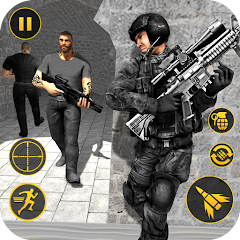 Anti-Terrorist Shooting MOD APK icon