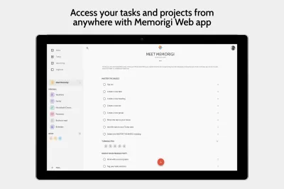 Memorigi screenshot2
