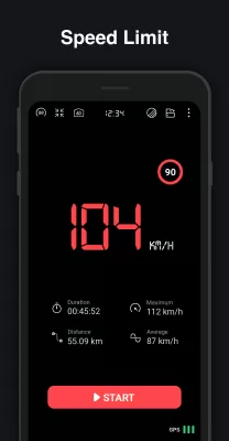 GPS Speedometer : Odometer HUD screenshot3