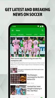 BeSoccer screenshot2