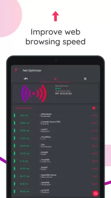 Net Optimizer: Optimize Ping screenshot1