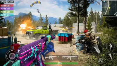 Gun Games 3D Offfline Shooting screenshot2