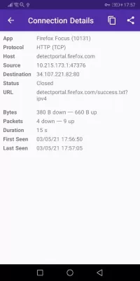 PCAPdroid screenshot1