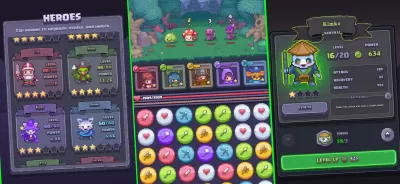 Puzzle Heroes: RPG Match Quest screenshot2