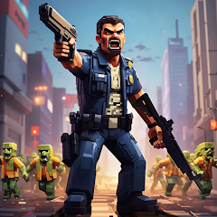 Pixel City War: Fly Shooter MOD APK