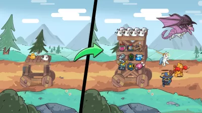 CatnRobot Idle TD: Battle Cat screenshot3