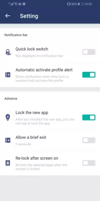 AppLock Lite screenshot1