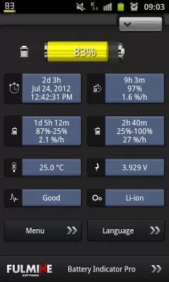Battery Indicator Pro screenshot2