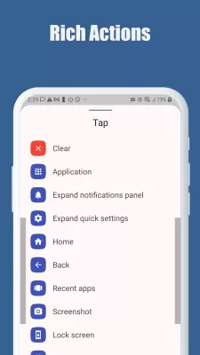 Edge Gestures screenshot2