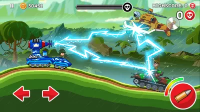 Hills of Steel screenshot3
