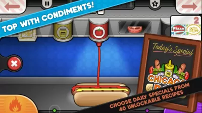 Papa's Hot Doggeria To Go! screenshot3