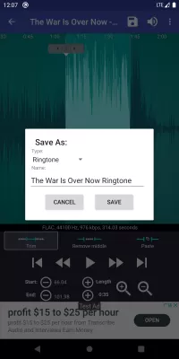 Ringtone Maker:create ringtone screenshot1