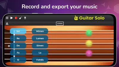 Guitar Solo: chords scales Fx screenshot1