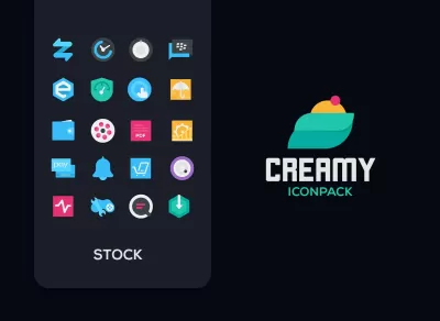 Creamy Icon pack screenshot2