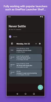 Calendar Widget by Home Agenda screenshot3