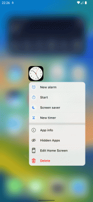 Launcher iOS 16 screenshot2
