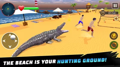 Animal Crocodile Attack Sim screenshot2