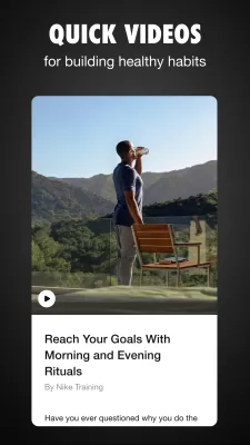 Nike Training Club: Fitness screenshot1