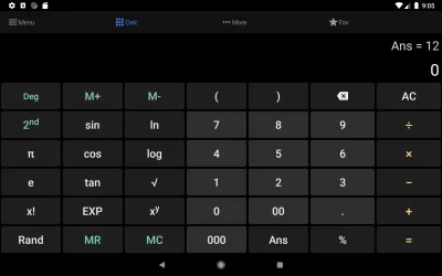 OneCalc+ screenshot3