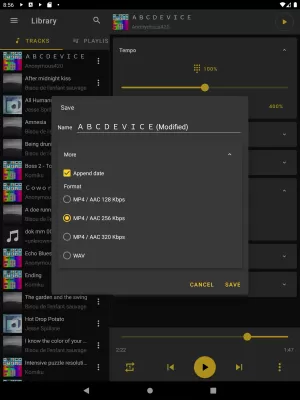 Reverse Music Player screenshot4