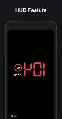 GPS Speedometer : Odometer HUD screenshot1