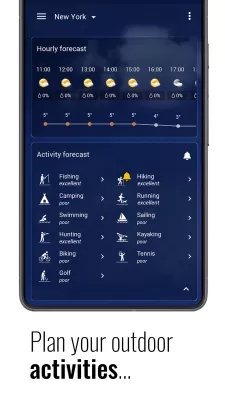 Transparent clock and weather screenshot3