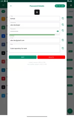 Password Manager Pro screenshot1