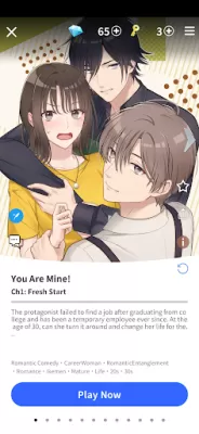 Anime Story Otome Game: Comino screenshot2